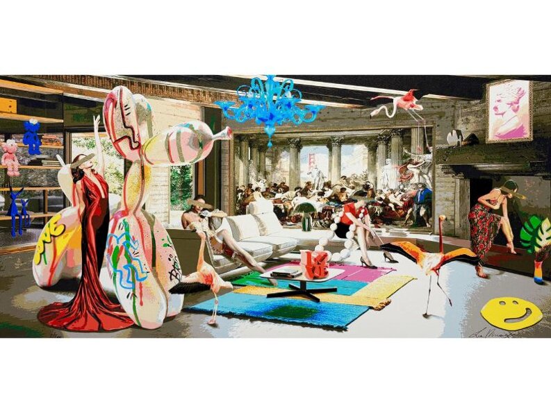 “no king doesn’t mean no queen” serigrafia cm. 100×50 la rouge 39.jpeg